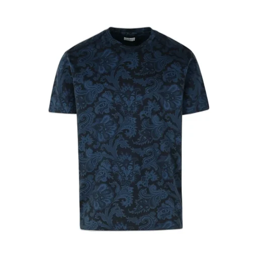 Etro Paisley Printed Roundneck T-Shirt