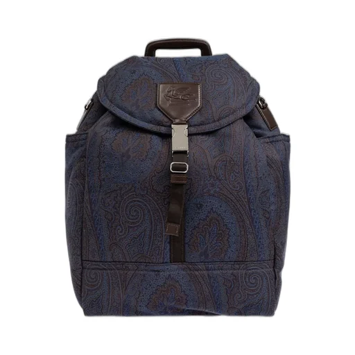Etro Pegaso-Motif Drawstring Backpack Backpack