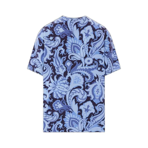 Etro Paisley Printed Crewneck T-Shirt