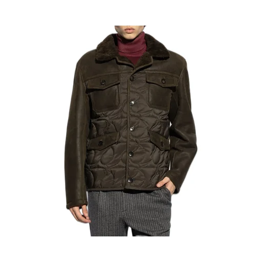 Etro Quilted Leather Jacket