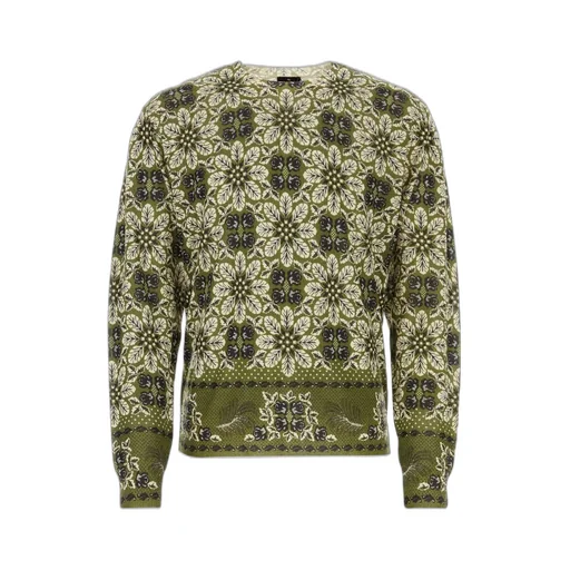 Etro Floral Pattern Knitted Jumper