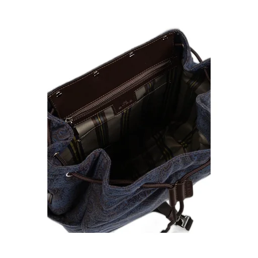 Etro Pegaso-Motif Drawstring Backpack Backpack