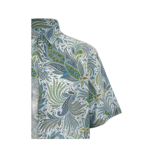 Etro Paisley Printed Short Sleeved Shirt