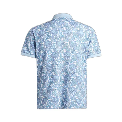 Etro Paisley-Printed Short Sleeved Polo Shirt