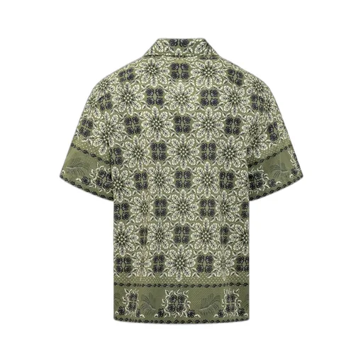 Etro Floral-Printed Short-Sleeved Shirt