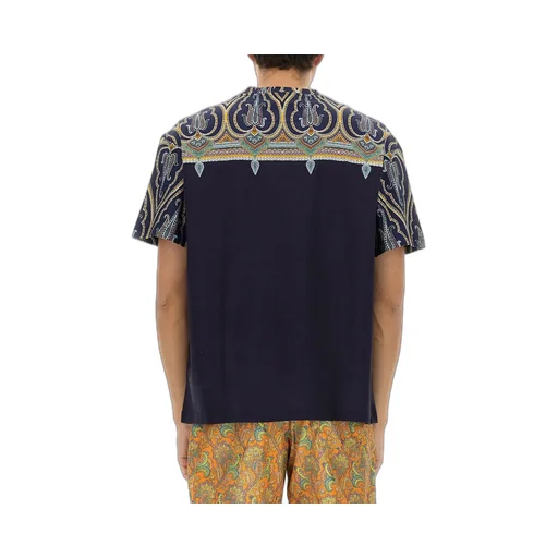 Etro Paisley Printed Crewneck T-Shirt