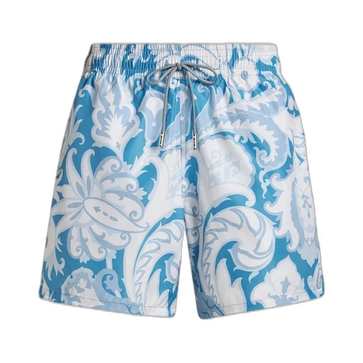 Etro Summer Paisley Swim Shorts