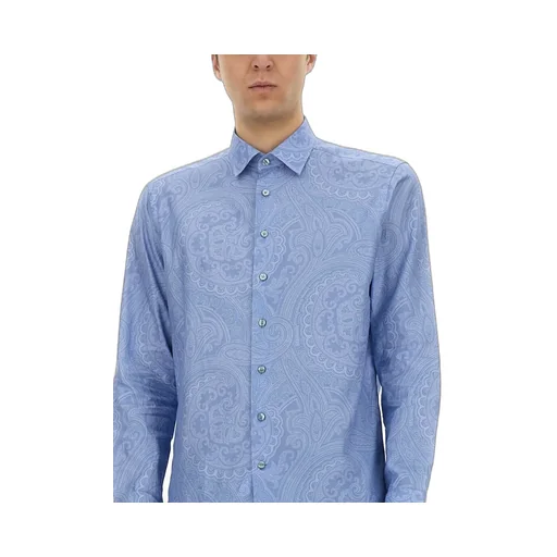 Etro Paisley-Print Button-Up Shirt