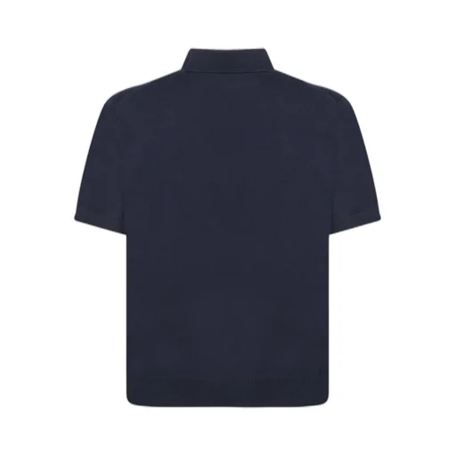Etro Pegasus Embroidered Short-Sleeved Polo Shirt