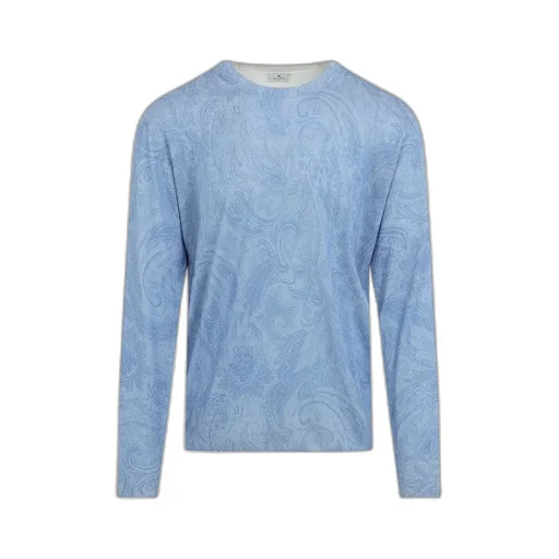 Etro Printed Crewneck Jumper