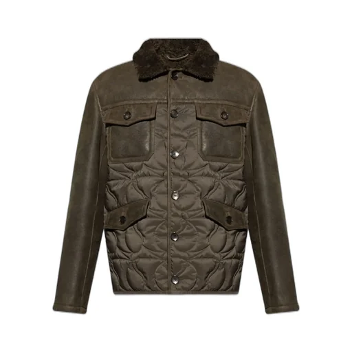 Etro Quilted Leather Jacket