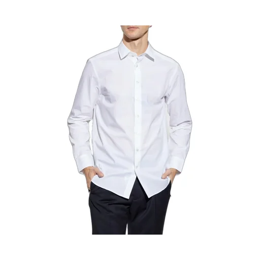 Etro Buttoned Curved Hem Shirt