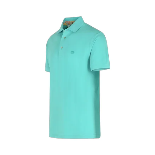 Etro Pegaso Embroidered Polo Shirt