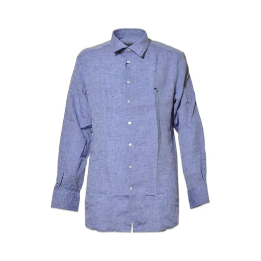Etro Logo Embroidered Buttoned Shirt
