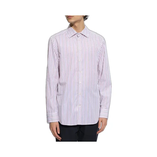Etro Pinstripe Long-Sleeved Shirt