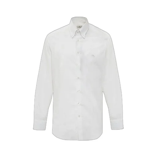 Etro Logo-Embroidered Buttoned Shirt