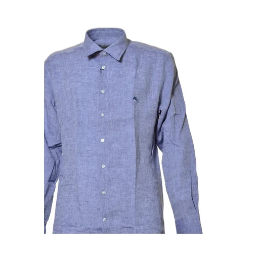 Etro Logo Embroidered Buttoned Shirt