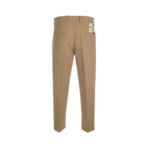 Etro Logo Printed Tapered Pants