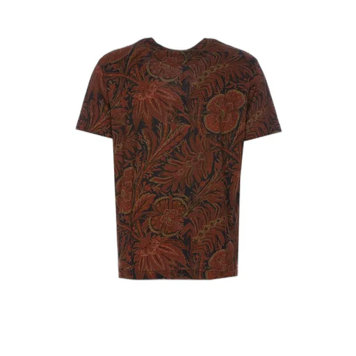 Etro Allover Floral-Printed Crewneck T-Shirt