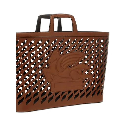 Etro Pegaso-Motif Cut-Out Detailed Blanket Holder