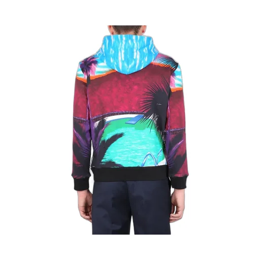 Etro Graphic Printed Drawstring Hoodie