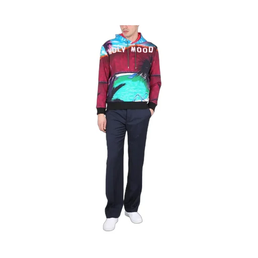 Etro Graphic Printed Drawstring Hoodie