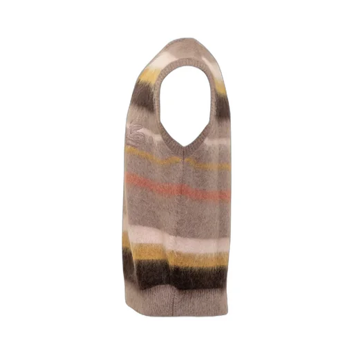 Etro V-Neck Sleeveless Knitted Jumper