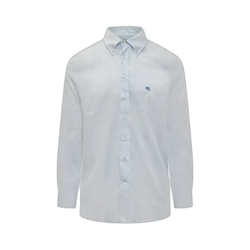 Etro Logo Embroidered Buttond Shirt