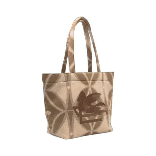 Etro Logo-Detailed Top Handle Bag
