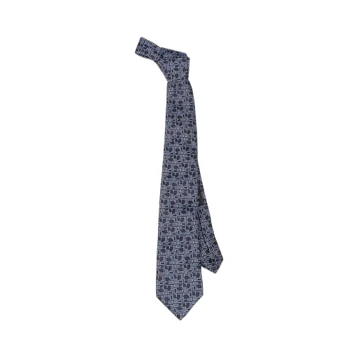 Etro Logo Embroidered Tie