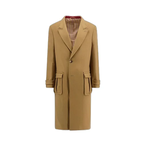 Etro Single Breasted Pegaso Detailed Coat