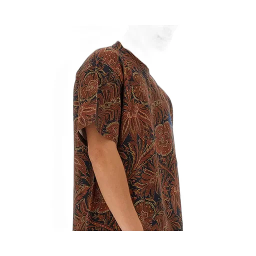 Etro Floral Print Crewneck T-Shirt