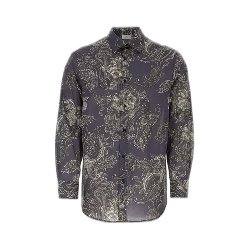 Etro Paisley Print Long-Sleeved Shirt
