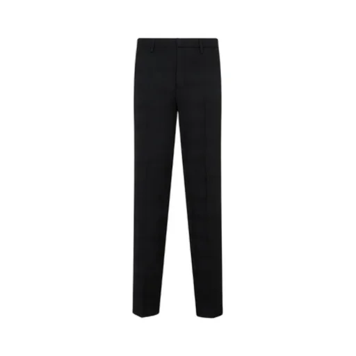 Etro Checked Straight Leg Trousers