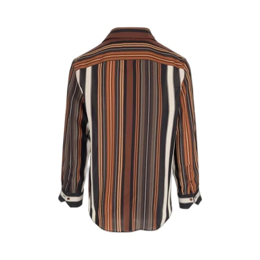 Etro Striped Collared Button-Up Shirt