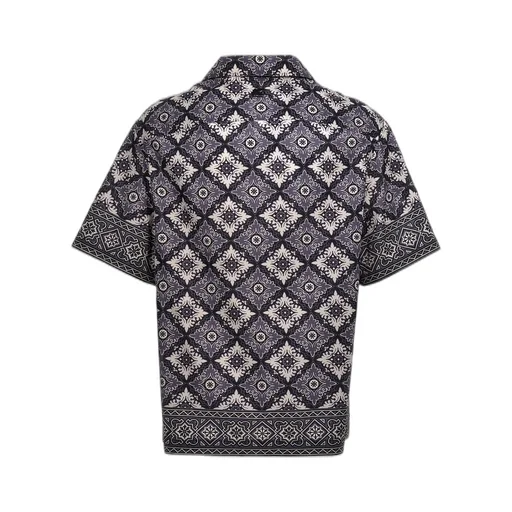 Etro Abstract Print Short-Sleeved Shirt