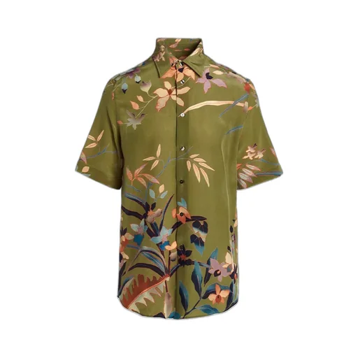 Etro Floral-Pattern Buttoned Shirt