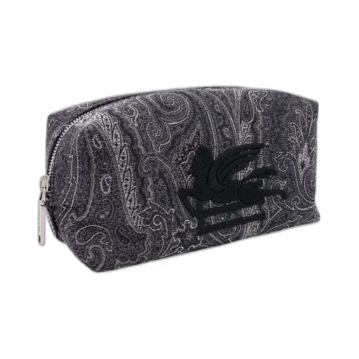 Etro Paisley Motif Zipped Medium Beauty Case