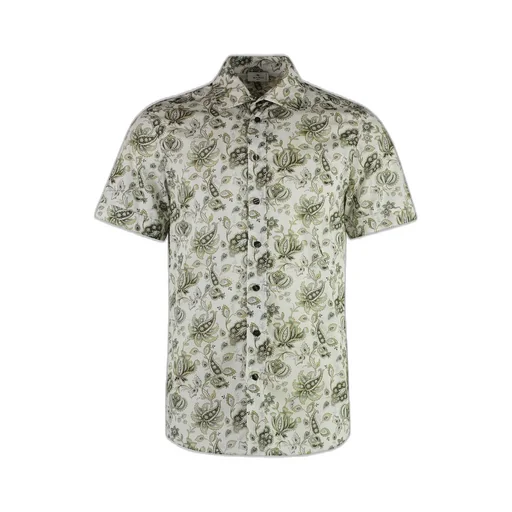 Etro Paisley-Printed Short Sleeved Shirt
