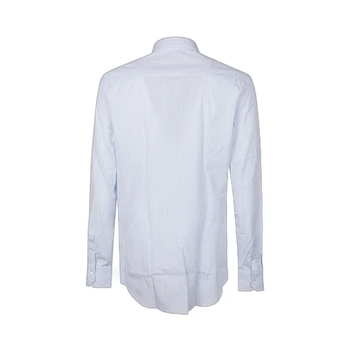 Etro Pegaso Embroidered Striped Shirt