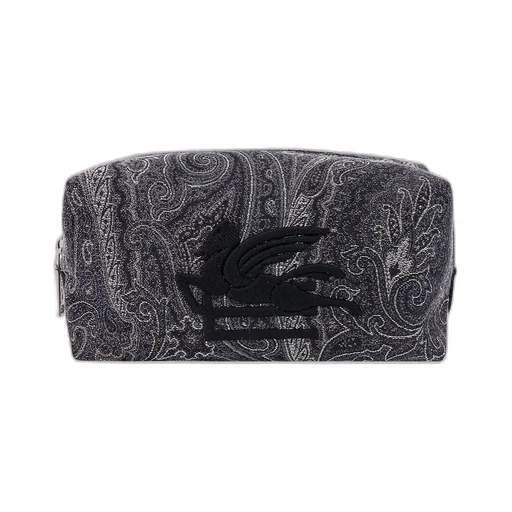 Etro Paisley Motif Zipped Medium Beauty Case