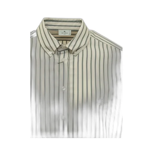 Etro Pegaso Embroidered Long-Sleeved Shirt