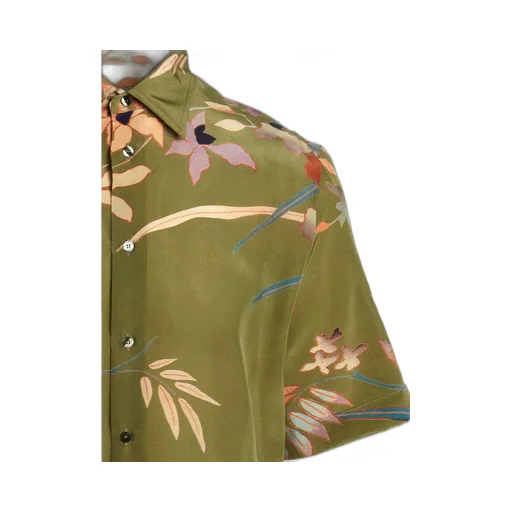 Etro Floral-Pattern Buttoned Shirt