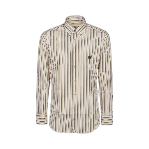Etro Striped Long-Sleeved Shirt