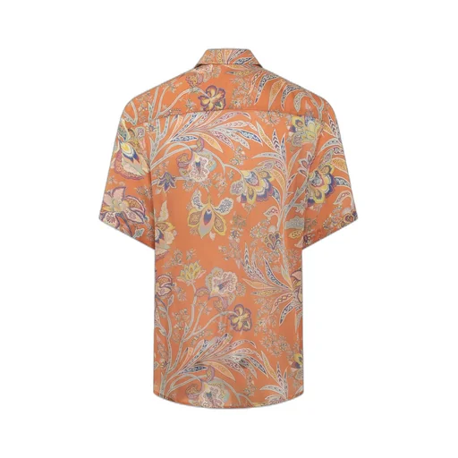 Etro Paisley Print Collared Button-Up Shirt