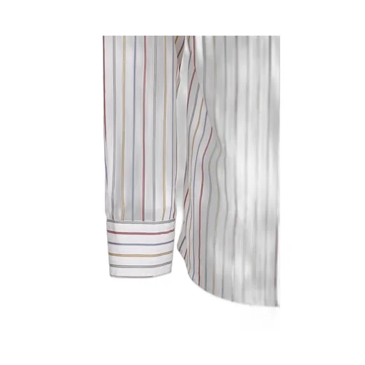 Etro Pegaso Embroidered Striped Shirt