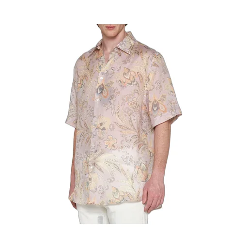 Etro Paisley Bandana Printed Short Sleeved Shirt