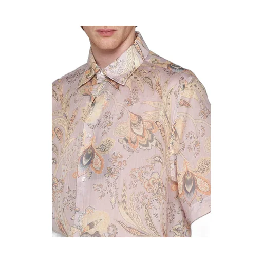 Etro Paisley Bandana Printed Short Sleeved Shirt