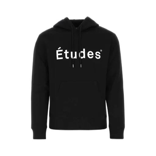 Etudes Logo Printed Drawstring Hoodie