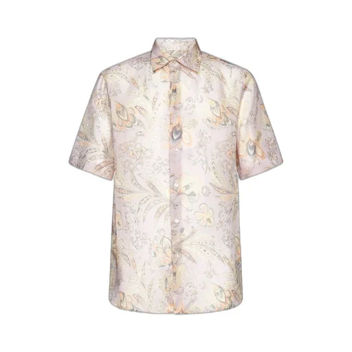 Etro Paisley Bandana Printed Short Sleeved Shirt